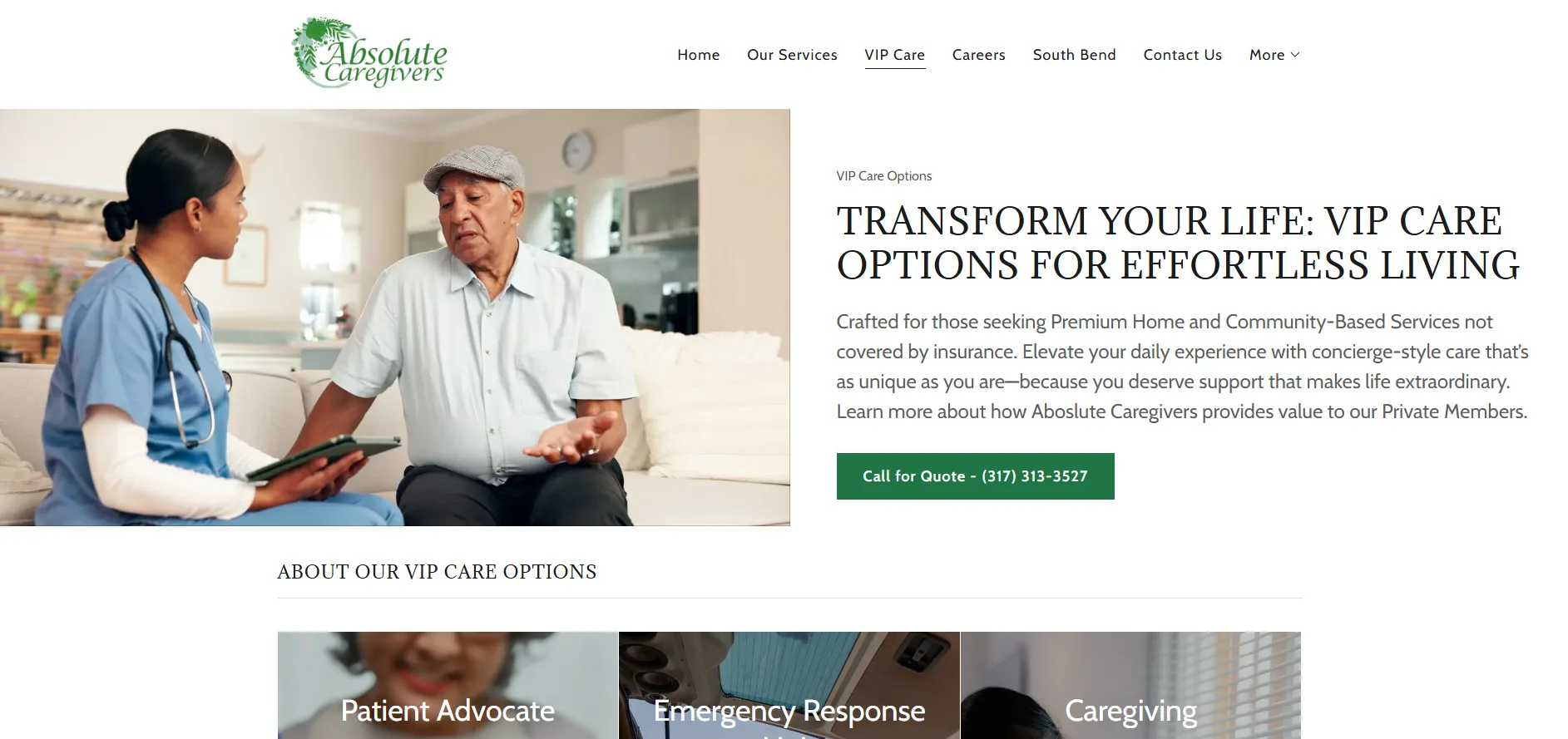 Absolute Caregivers - Careers